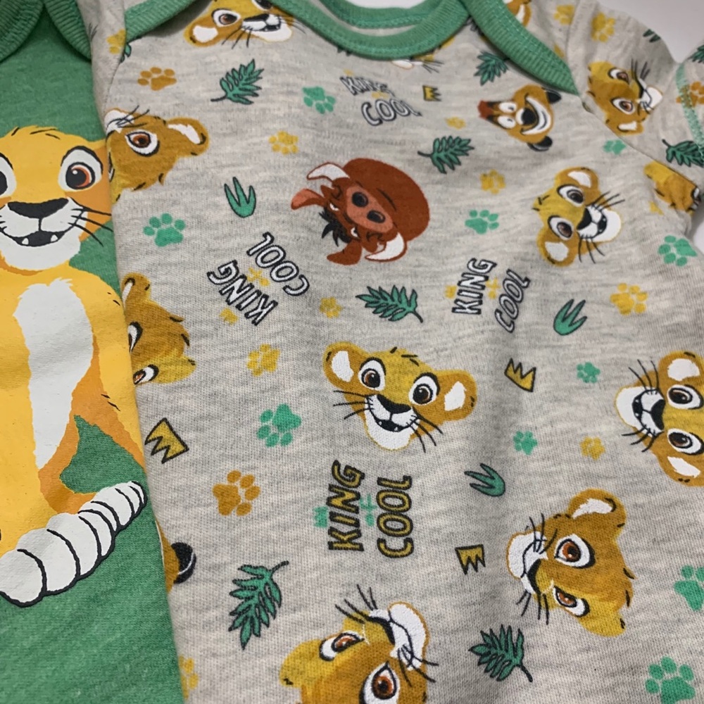 Disney baby 2 pack bodysuit Simba - Picture 5 of 8